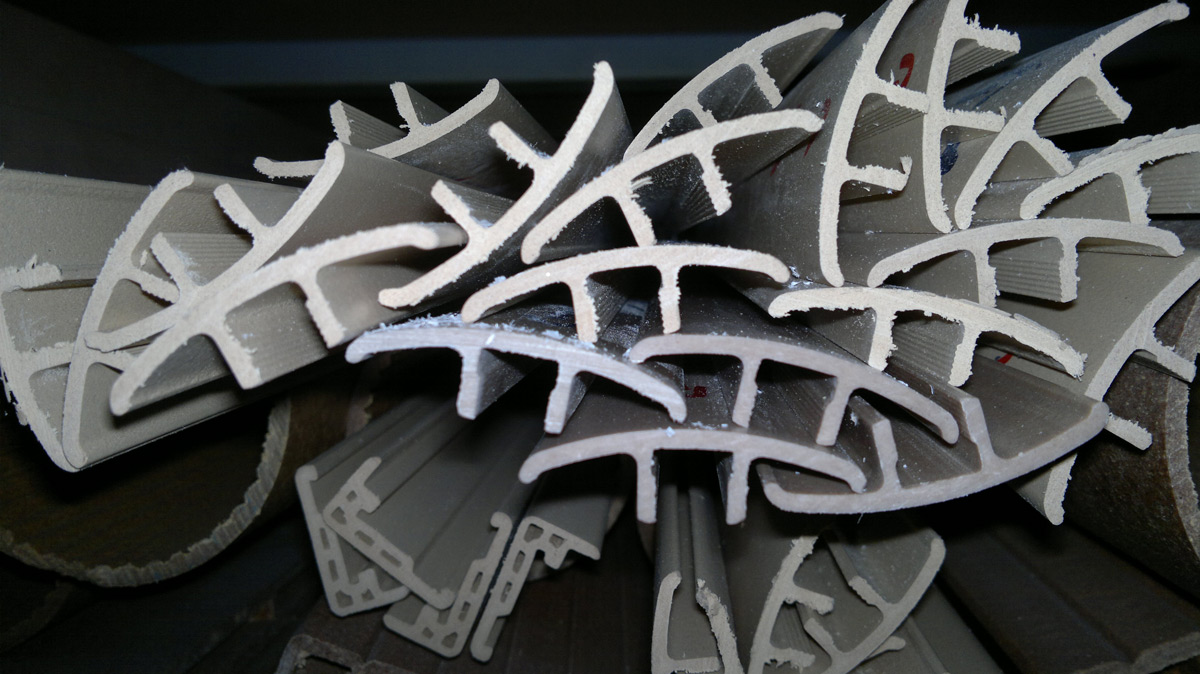 Example of plastic profiles