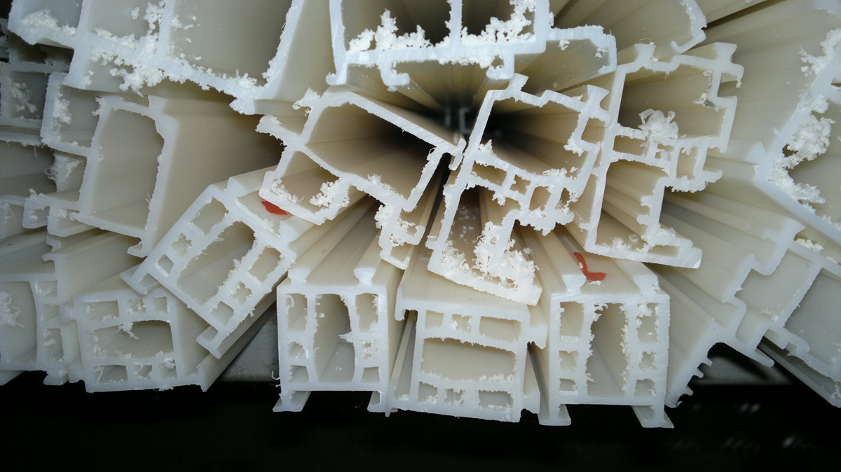 Example of plastic profiles